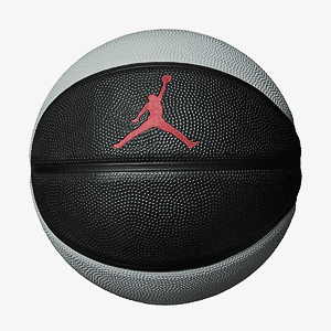 М'яч баскетбольний JORDAN SKILLS BLACK/WOLF GREY/GYM RED/GYM RED 03