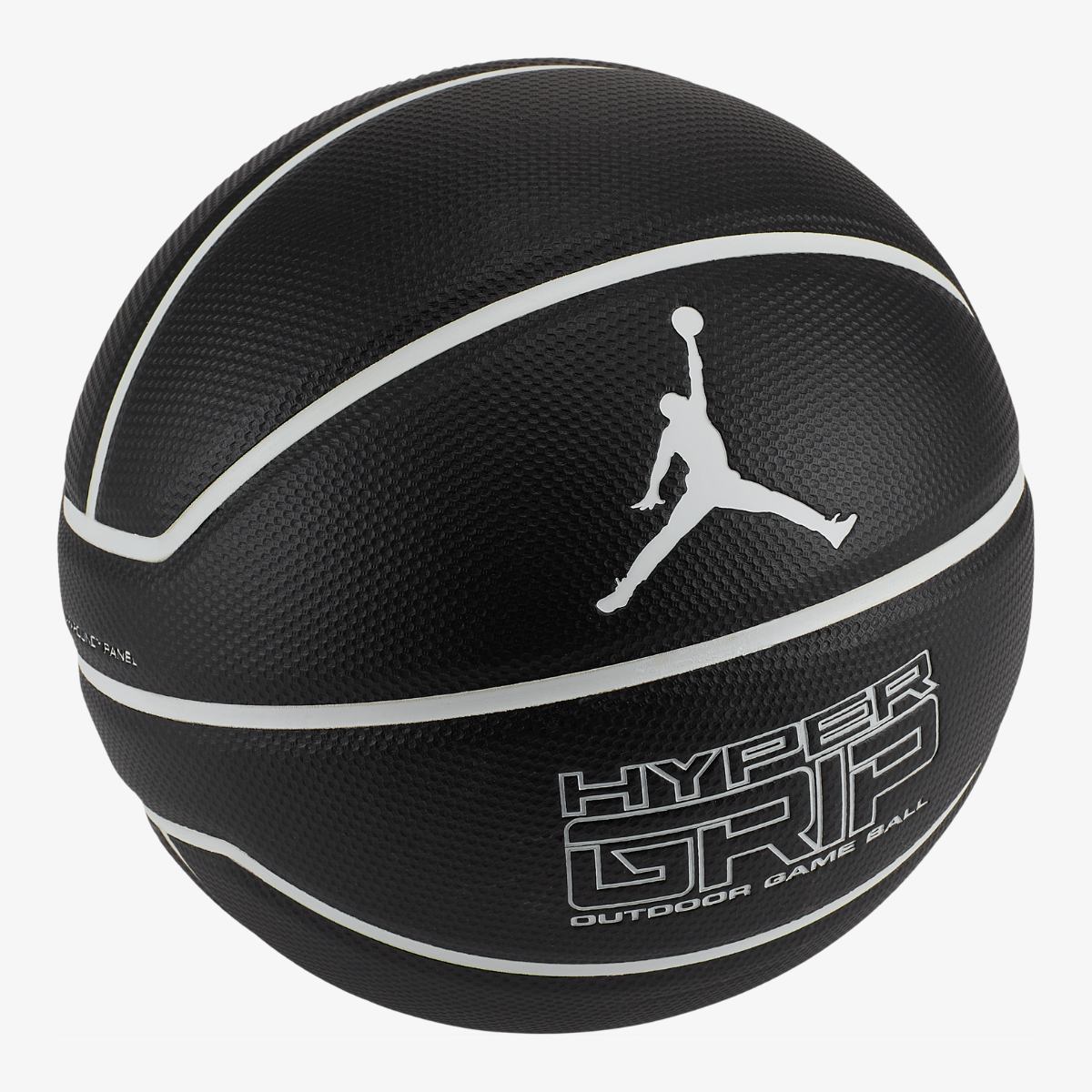 Мяч баскетбольный JORDAN HYPER GRIP 4P BLACK/WHITE/WHITE/WHITE 07