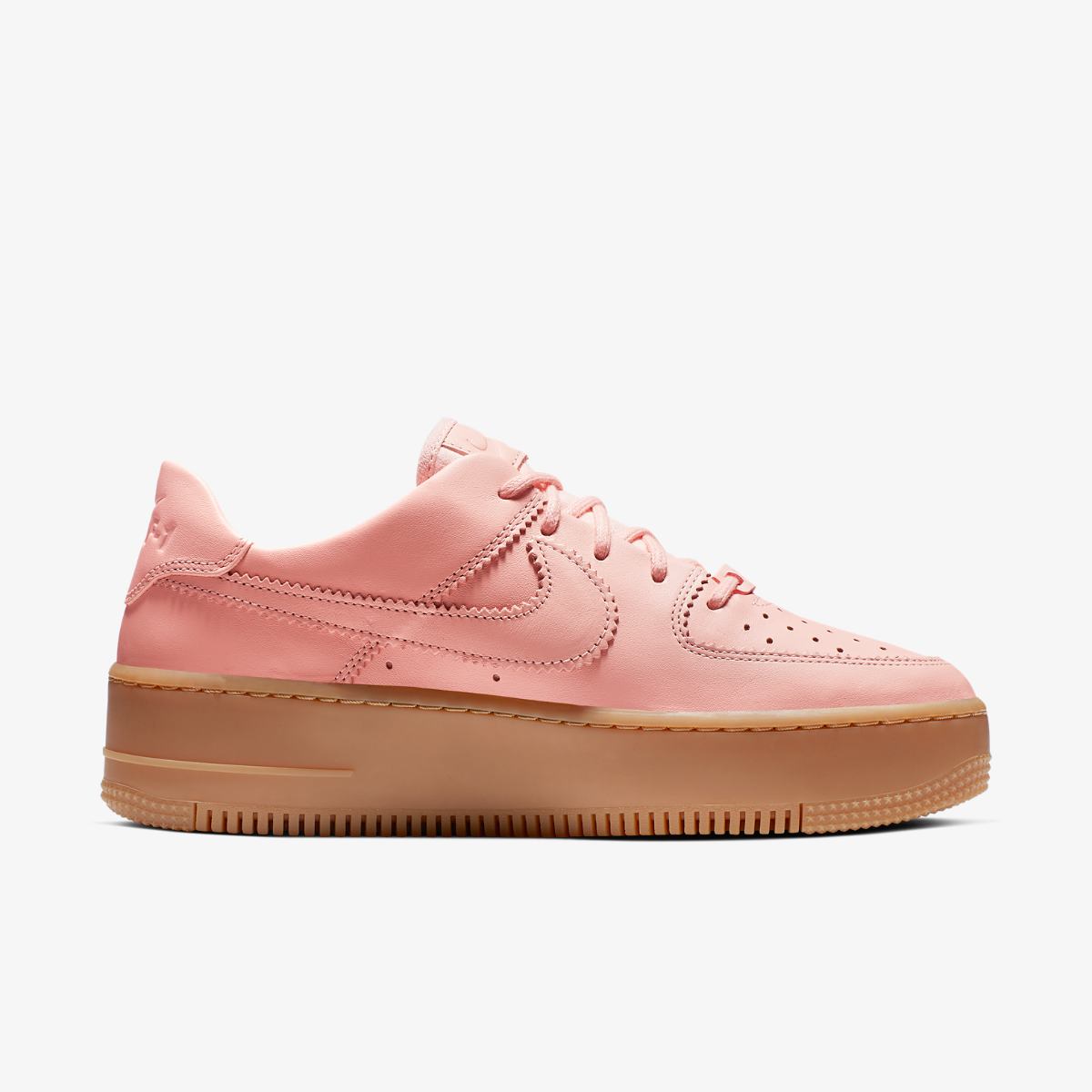 Кроссовки Air Force 1 Sage Low LX Washed Coral Gum