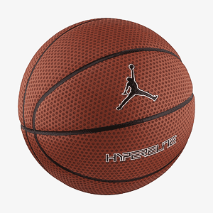 Мяч баскетбольный JORDAN HYPER ELITE 8P DARK AMBER/BLACK/METALLIC SILVER/BLACK 07