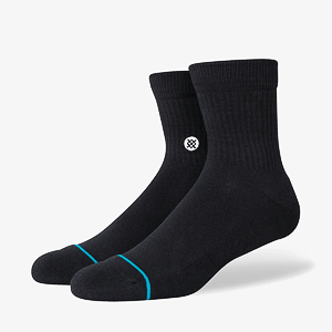 Шкарпетки Stance ICON QUARTER BLACK