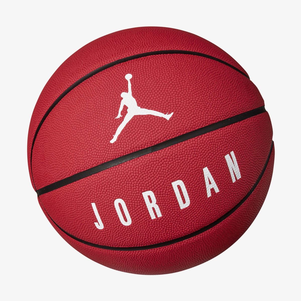Мяч баскетбольный JORDAN ULTIMATE 8P VARSITY RED/BLACK/WHITE 07