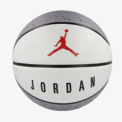 Мяч баскетбольный JORDAN PLAYGROUND 2.0 8P DEFLATED CEMENT GREY/WHITE/BLACK/FIRE RED 07