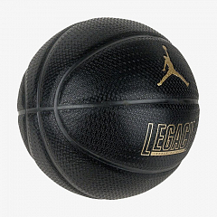 Мяч баскетбольный JORDAN LEGACY 2.0 8P DEFLATED BLACK/BLACK/BLACK/METALLIC GOLD 07